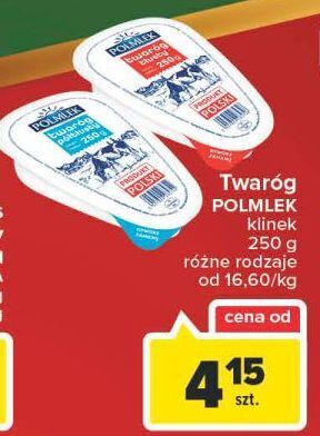 Carrefour Twaróg półtusty polmlek oferta