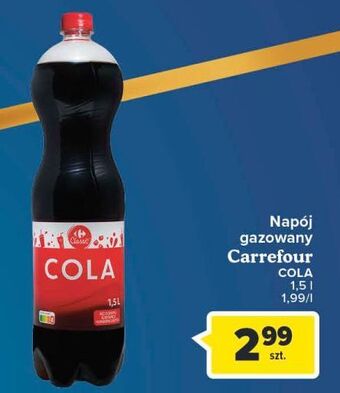 Carrefour Napój cola carrefour classic oferta