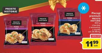 Carrefour Pierogi z szynką iglotex proste historie oferta
