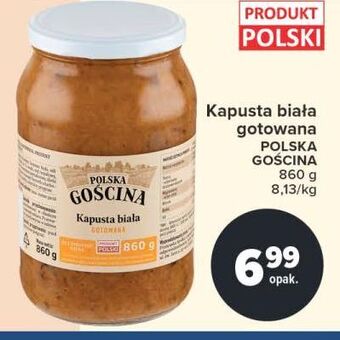 Carrefour Kapusta biała gotowana polska gościna oferta