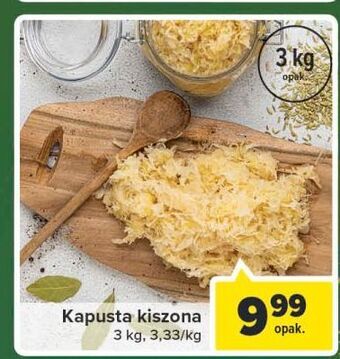 Carrefour Kapusta kiszona oferta