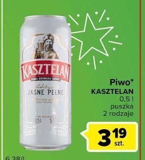 Carrefour Express Piwo kasztelan jasne pełne oferta
