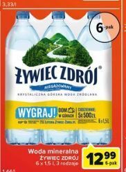 Globi Woda niegazowana żywiec zdrój oferta