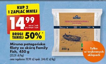 Biedronka Miruna patagońska family fish oferta