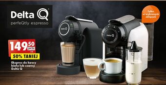 Biedronka Ekspres milk qool evolution ze spieniaczem do mleka delta q oferta