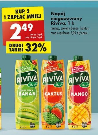 Biedronka Napój mango riviva oferta