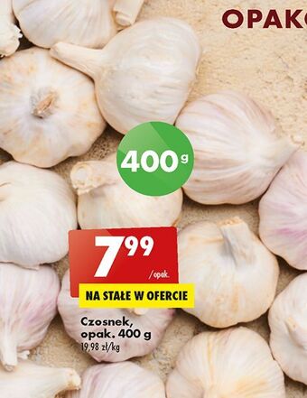 Biedronka Czosnek oferta