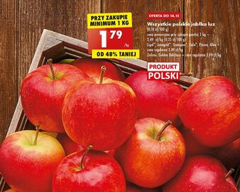 Biedronka Jabłka zielone oferta