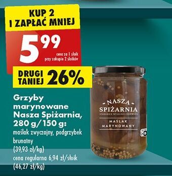 Biedronka Maślak zwyczajny marynowany nasza spiżarnia oferta
