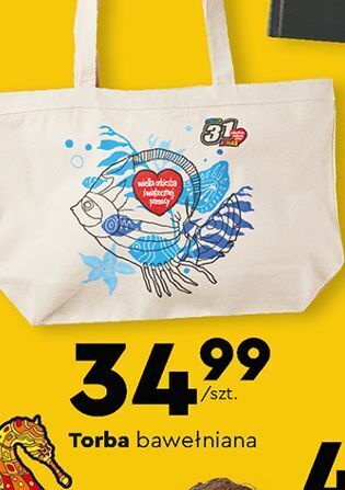 Biedronka Torba bawełniana wośp oferta