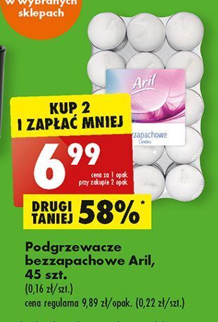 Biedronka Podgrzewacze bezzapachowe aril oferta