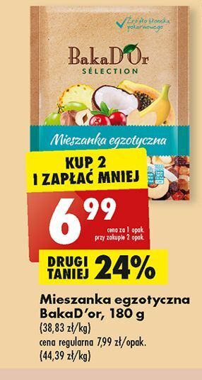 Biedronka Mieszanka egzotyczna bakad'or oferta