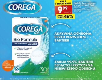 Biedronka Tabletki do czyszczenia protez bio formula corega tabs oferta