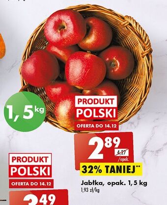 Biedronka Jabłka oferta