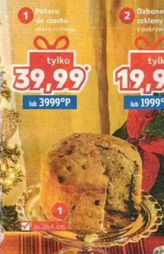 Kaufland Patera do ciasta różne rodzaje oferta