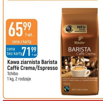E.Leclerc Kawa tchibo barista caffe crema oferta