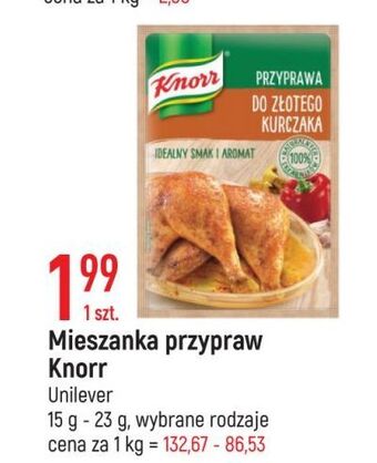E.Leclerc Przyprawa do złotego kurczaka knorr oferta