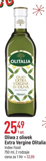 E.Leclerc Oliwa extra vergine tradycyjna olitalia oferta