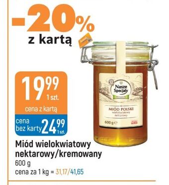E.Leclerc Miód polski wielokwiatowy wiodąca marka nasze specjały oferta
