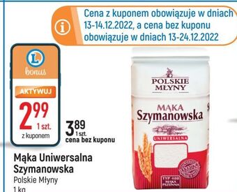 E.Leclerc Mąka szymanowska uniwersalna polskie młyny oferta