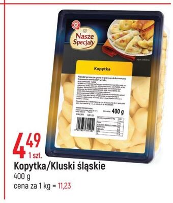 E.Leclerc Kluski śląskie wiodąca marka nasze specjały oferta