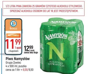 E.Leclerc Piwo namysłów pils oferta