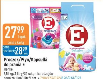 E.Leclerc Proszek do prania tkanin kolorowych delikatny e oferta