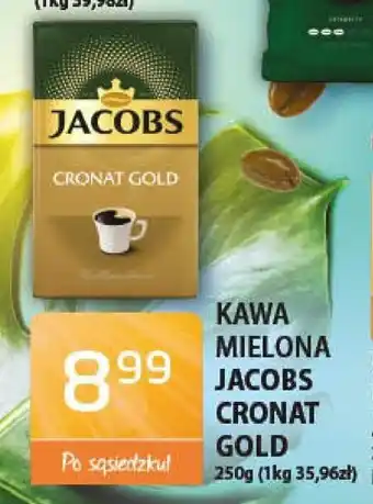 ABC Kawa mielona Jacobs Cronat Gold 250g oferta