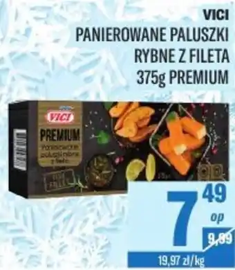 TomiMarkt Vici panierowane paluszki rybne z fileta 375g premium oferta