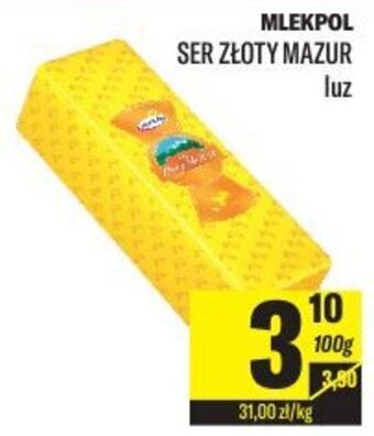 TomiMarkt Mlekpol ser złoty mazur 100g oferta
