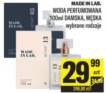 TomiMarkt Made in lab. woda perfumowana 100ml damska, męska oferta