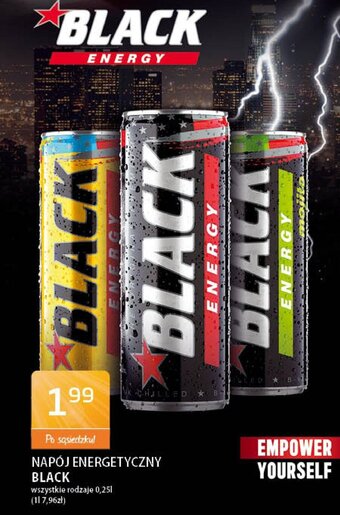 Napój energetyczny Black 250ml