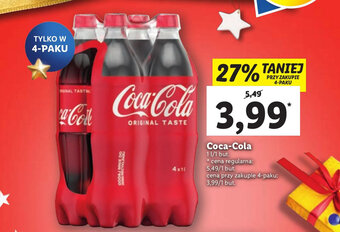Lidl Coca-Cola 1l oferta