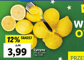 Lidl Cytryny 500 g oferta