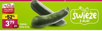 ALDI Cukinia 1kg oferta