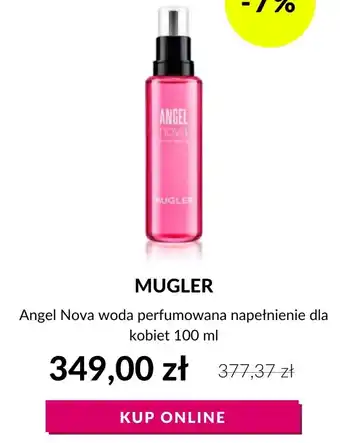 Notino Mugler Angel Nova woda perfumowana napełnienie dla kobiet 100ml oferta