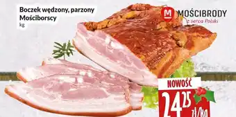 Hala Wola Mościbroscy boczek wędzony, parzony 1kg oferta