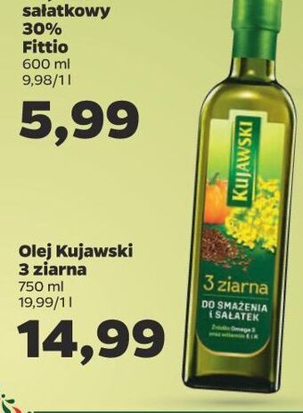 Netto Olej z lnem oraz pestakami dyni kujawski 3 ziarna oferta