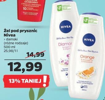 Netto Żel pod prysznic orange & avocado oil nivea oferta