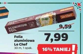 Netto Folia aluminiowa 30 m le chef oferta