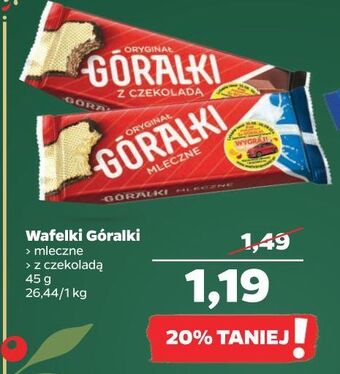 Netto Wafelek czekoladowy góralki oferta