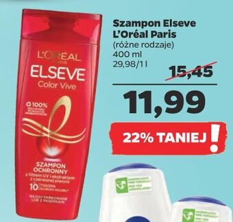 Netto Szampon do włosów ochronny l'oreal elseve color-vive oferta