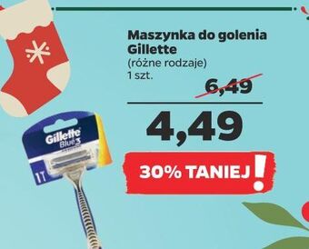 Netto Maszynka do golenia gillette blue 3 oferta