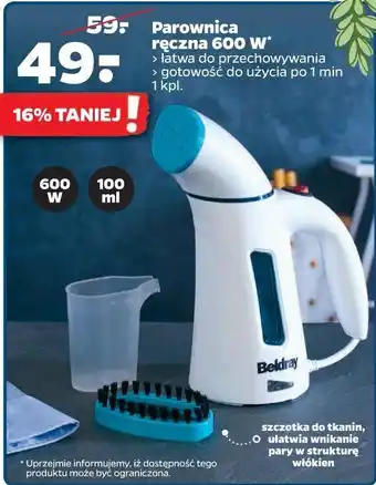 Netto Parownica do odzieży beldray oferta