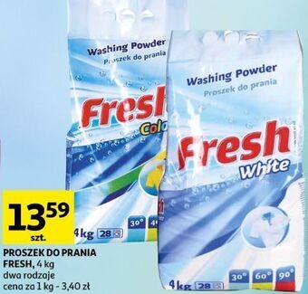Auchan Proszek do prania kolorowego fresh (velvet group) oferta