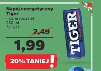 Netto Napój original tiger energy drink oferta