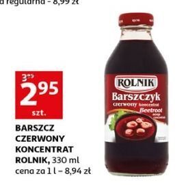 Auchan Barszcz czerwony koncentrat rolnik oferta