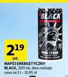 Auchan Napój energetyczny classic black energy oferta