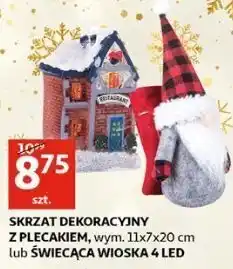 Auchan Skrzat z plecakiem 11 x 7 20 cm oferta