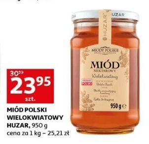 Auchan Miód wielokwiatowy miody polskie oferta